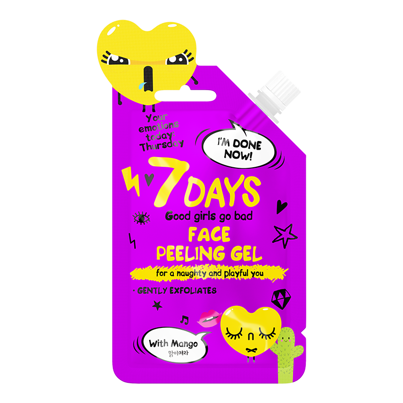 7 days emotions face peeling gel