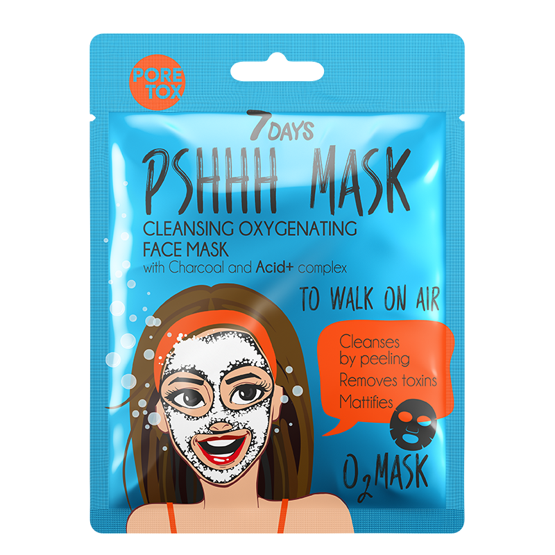 7 days pshhh to walk on air mask