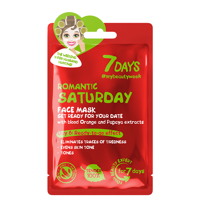 7 days romantic saturday mask