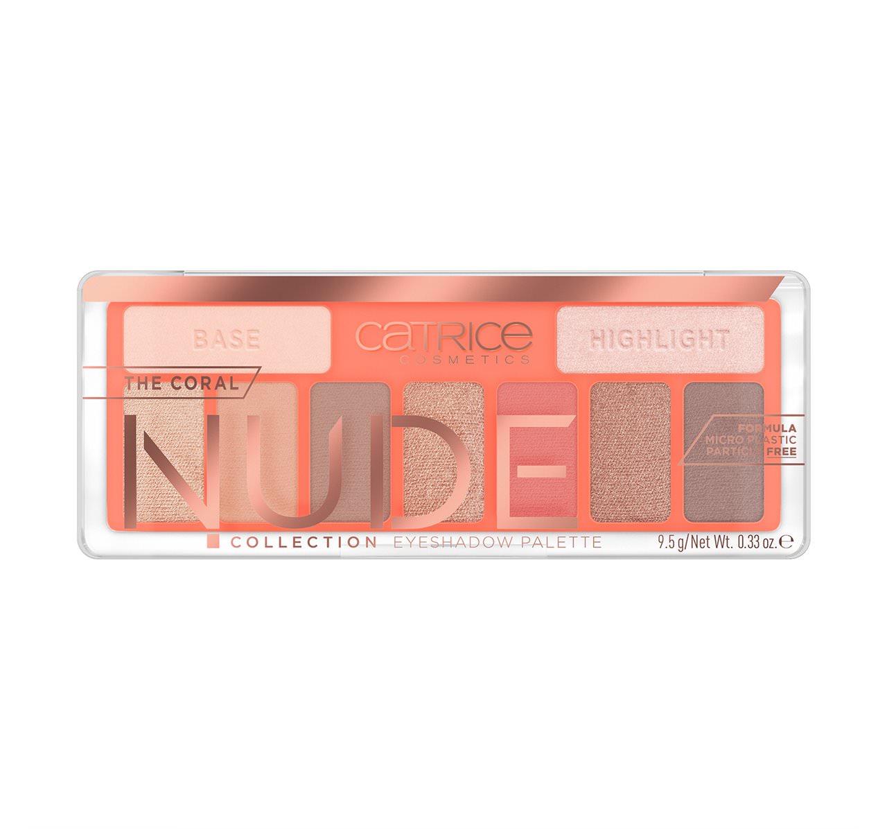 cratice collection eyeshadow palette 010 peach passion 95g