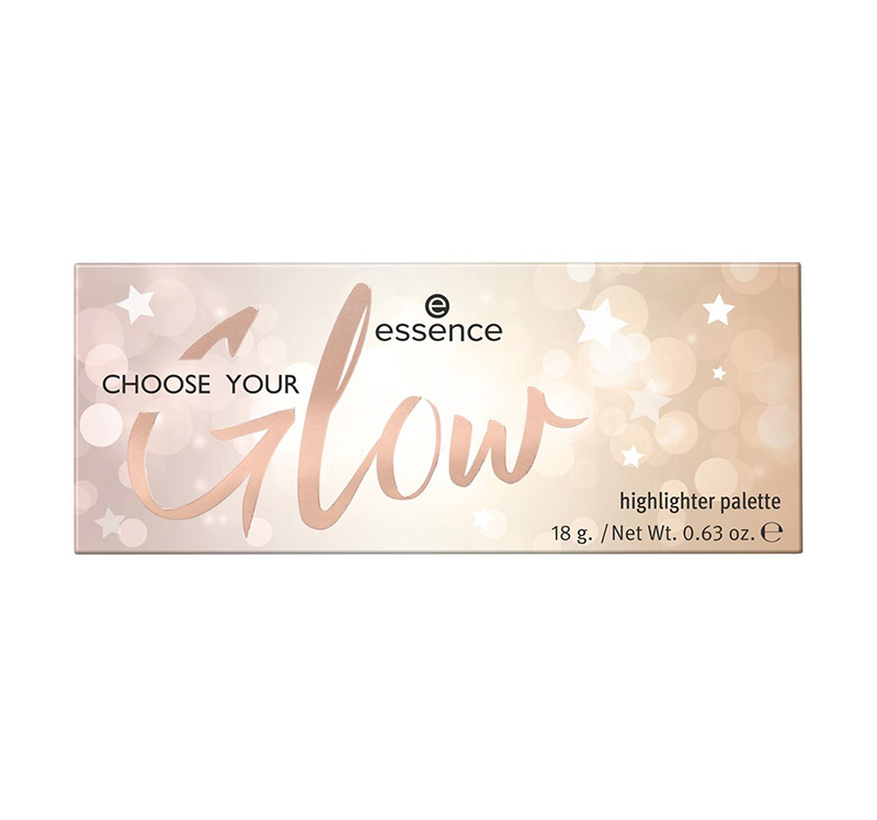 essence choose your glow highlighter palette 18g