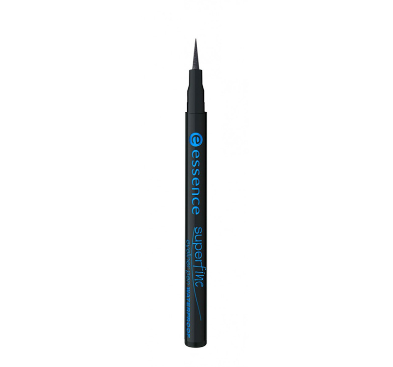 essence superfine eyeliner pen waterproof black 1ml 1