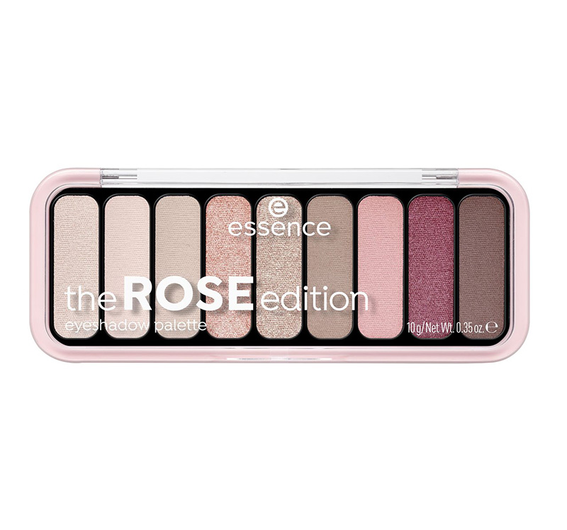 essence the rose edition eyeshadow palette 20 lovely in rose 10g