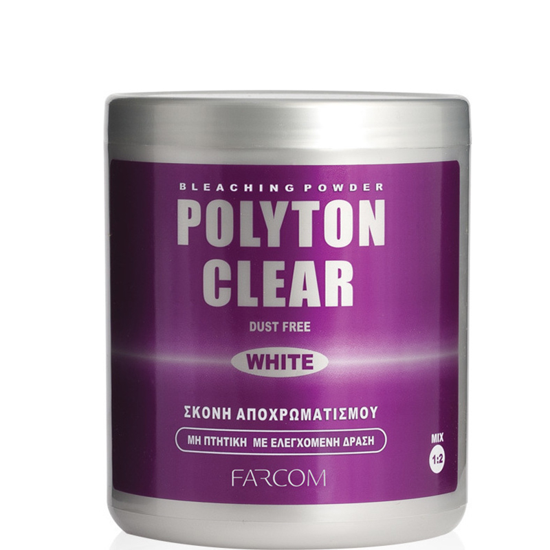 farcom polyton clear white 500gr