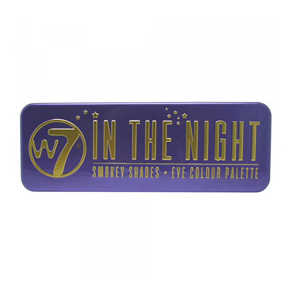 w7 in the night eye shadow palette 1