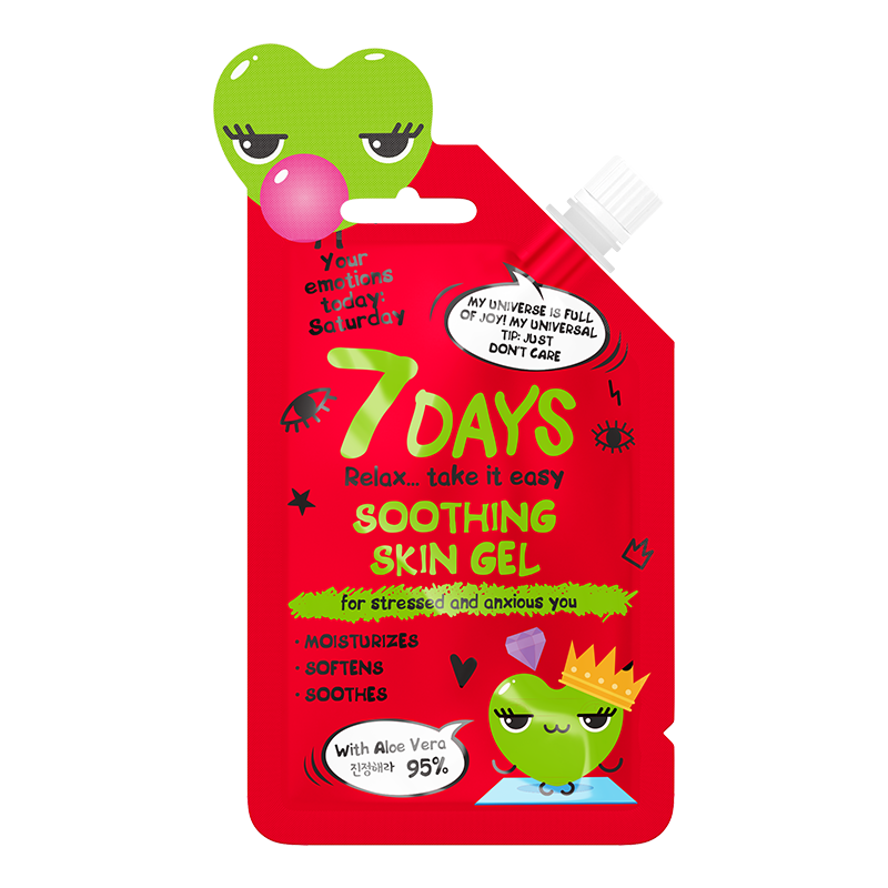 7 days emotions soothing skin gel