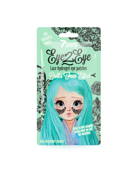 7 days eye 2 eye lace hydrogel eye patch blueberry 6g