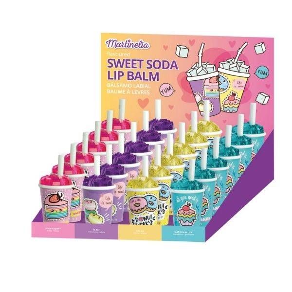 Martinelia Sweet Soda Lip Balm Marshmallow Ζαχαρωτό 7gr