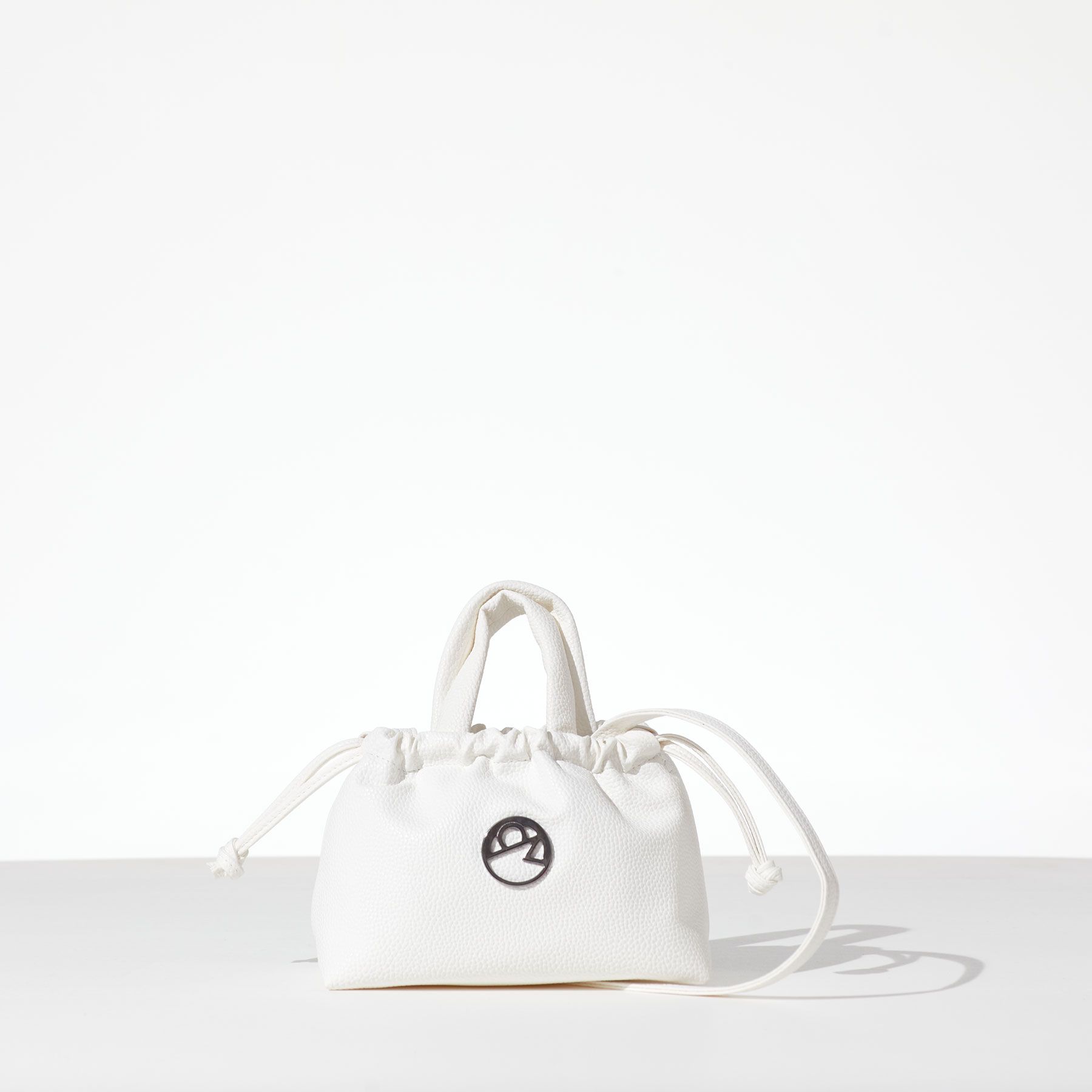 WHITE MINI CLOUD BAG