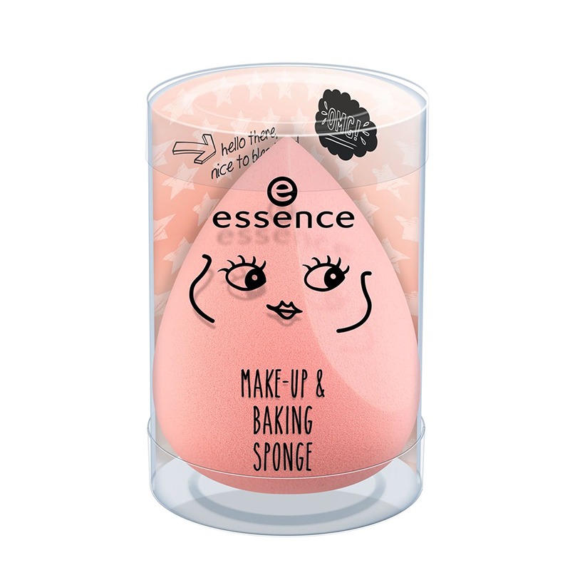 essence makeup and baking sponge