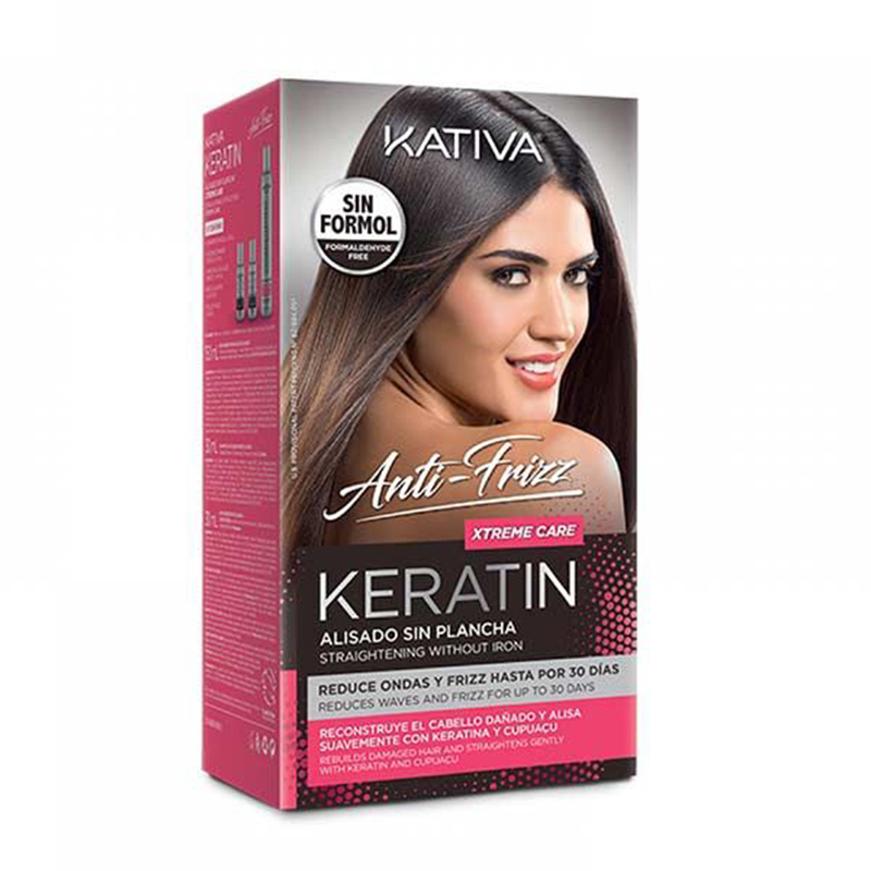 kativa keratin alisado anti frizz xtreme care kit