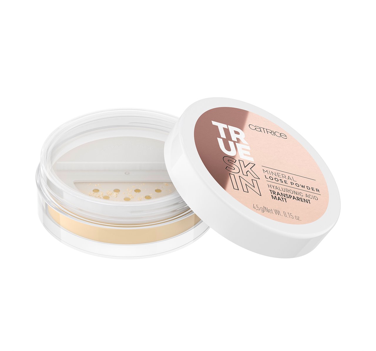 catrice true skin mineral loose p4owder 010 transparent matt 45g