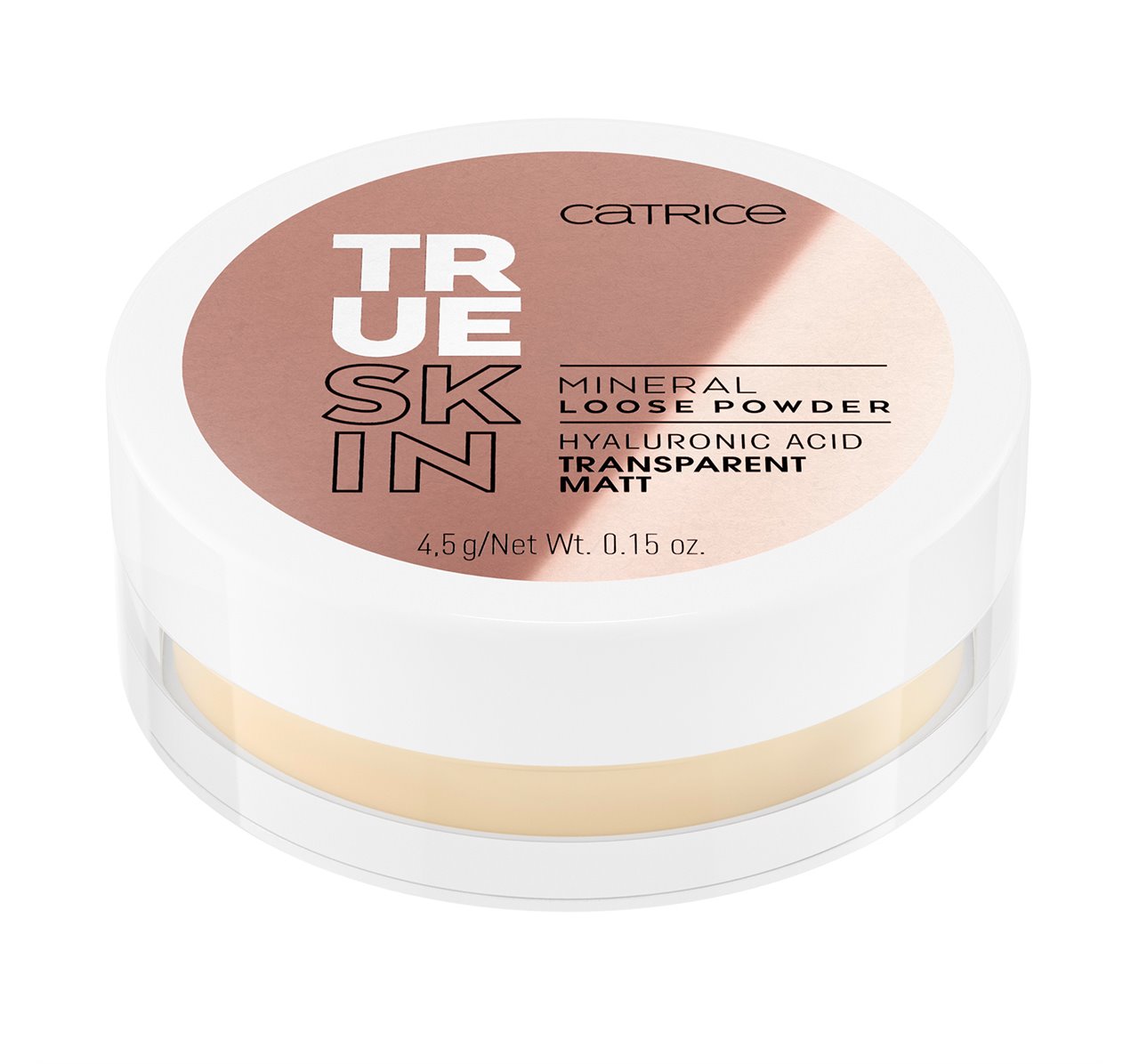 catrice true skin mineral loose powder 010 transparent matt 45g