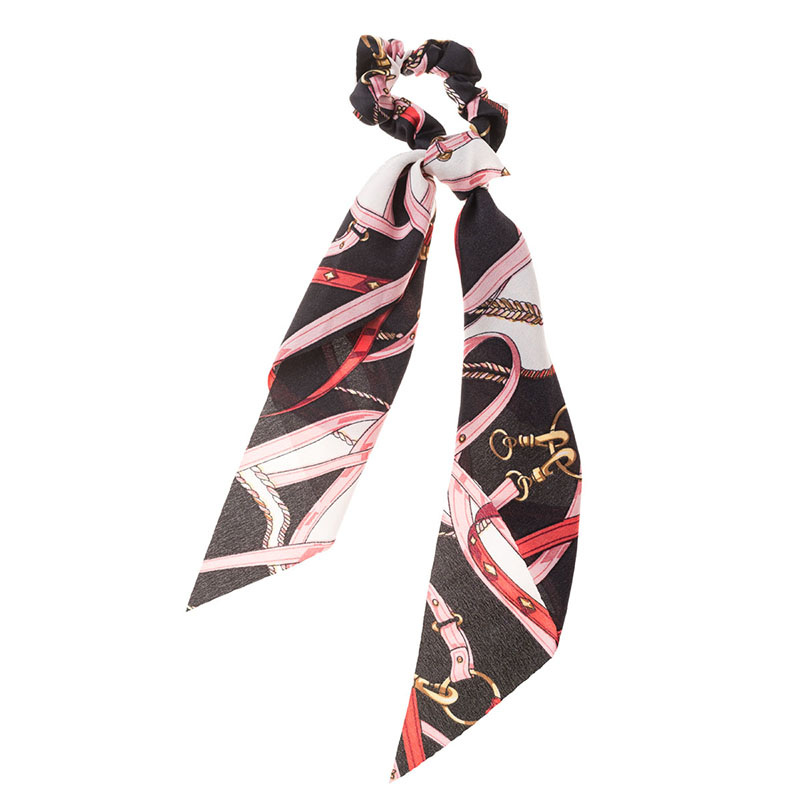 35142 Mauro Scrunchie Soura Mallion me Phionko Manteli Alysides