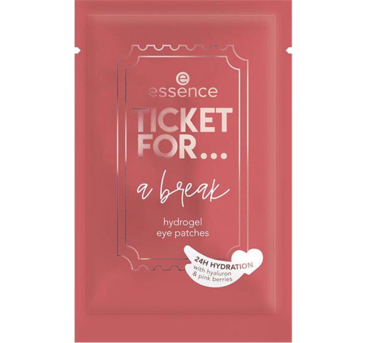 essence ticket for a break hydrogel eye patches 01 1pair