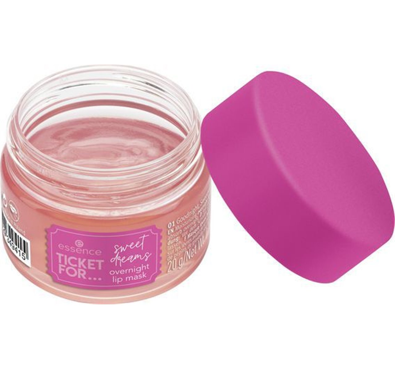 essence ticket for sweet dreams overnight lip mask 01 20g 1