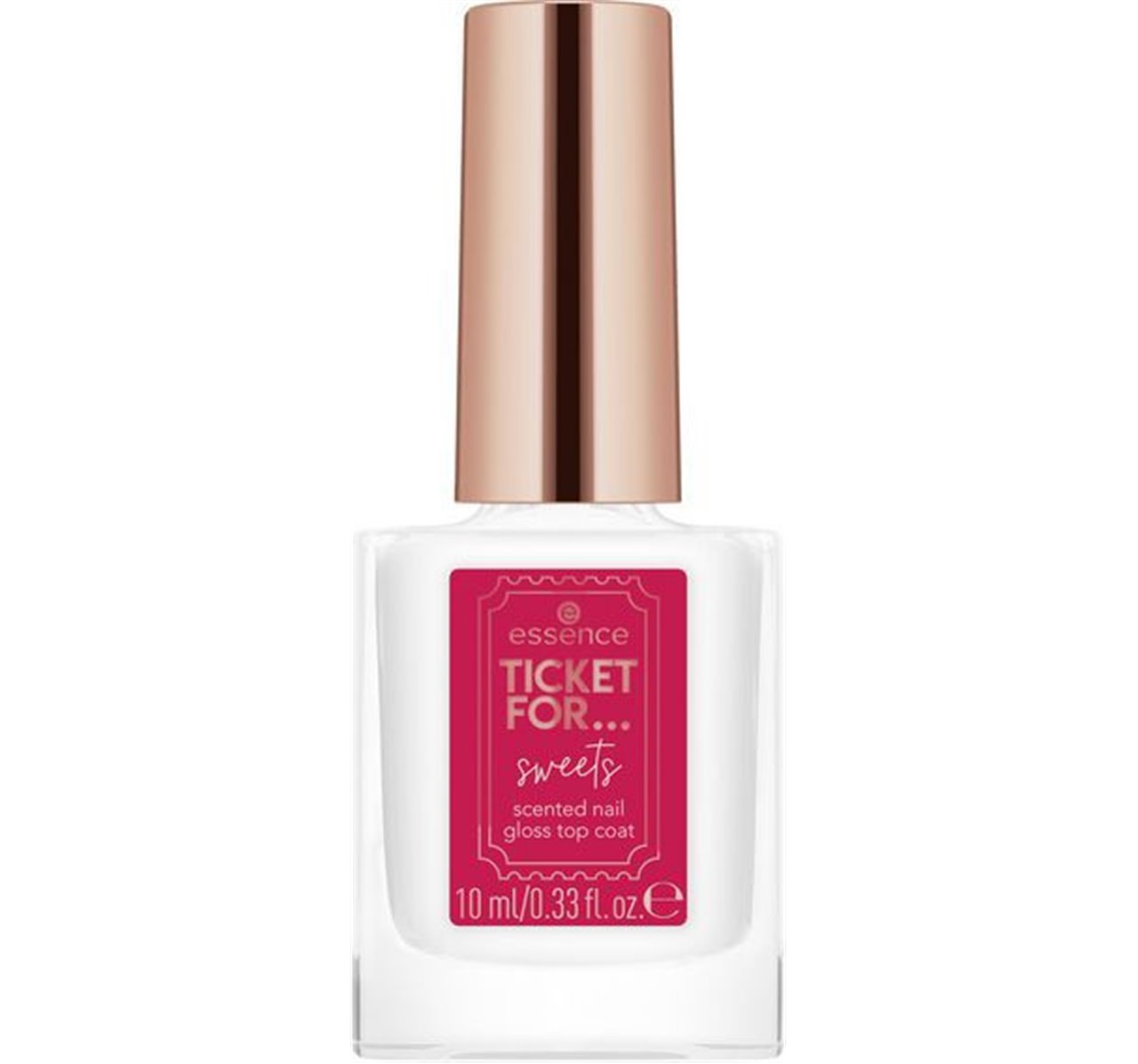 essence ticket for sweets scented nail gloss top coat 01 10ml