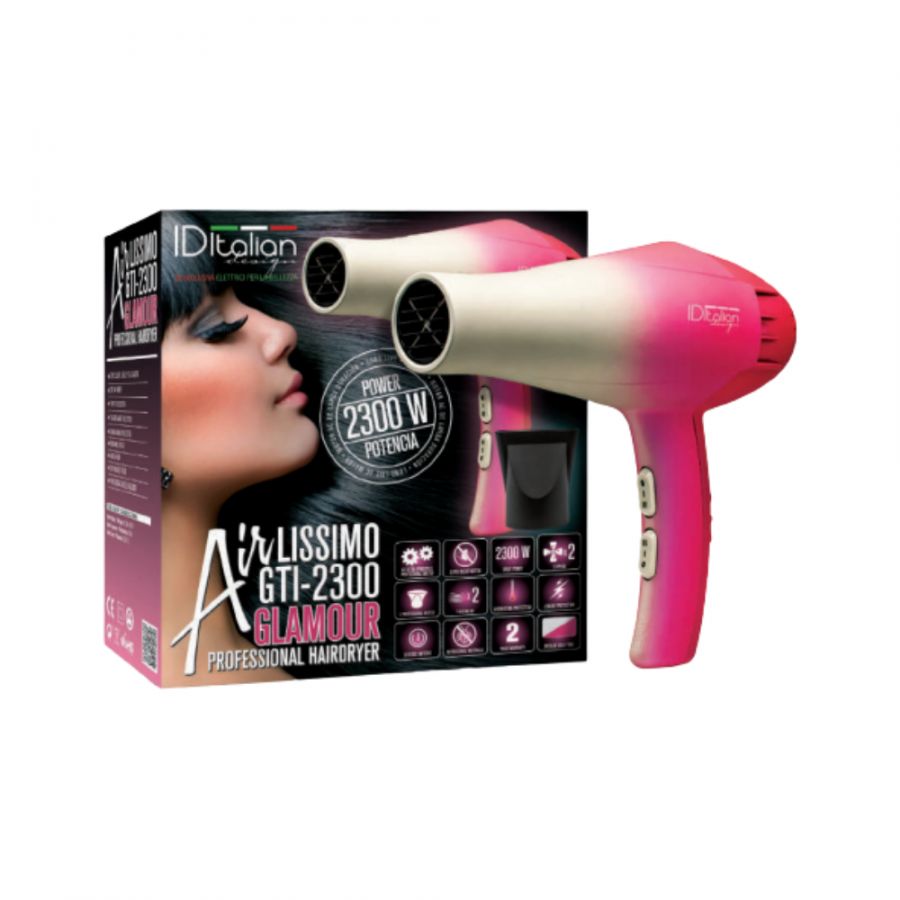 id italian air lissimo hair dryer gti 2300 4