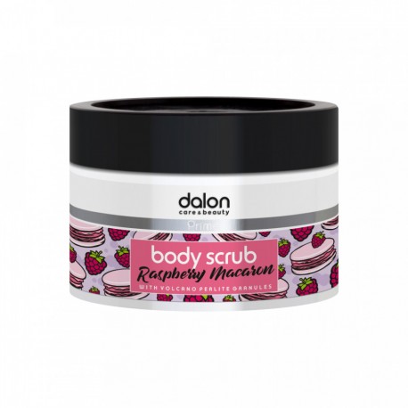 dalon prime body scrub raspberry macaron 500ml