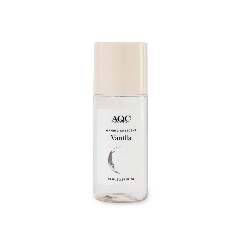 AQC Fragrances Body Mist Vanilla Waning Cresent 85ml