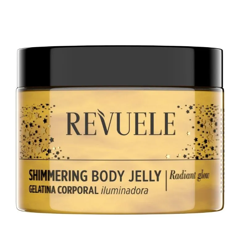 Revuele Gold Shimmering Body Jelly Blooming Garden Ενυδατικό Τζελ 200ml 1