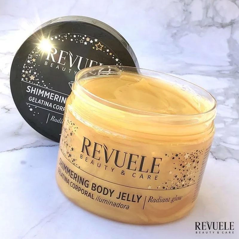 Revuele Gold Shimmering Body Jelly Blooming Garden Ενυδατικό Τζελ 200ml