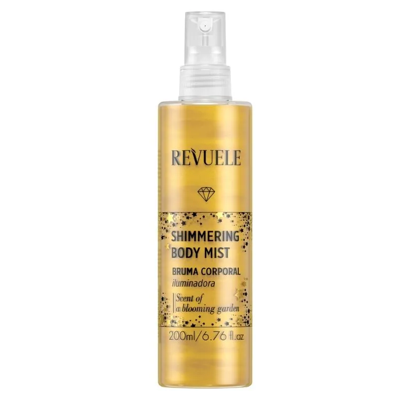 Revuele Gold Shimmering Body Mist Blooming Garden 200ml