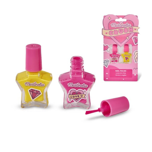 Martinelia-Crush-s-Nail-Polish-Σετ-Με-2-Βερνίκια-Νυχιών-Χ-4ml-Ροζ-Κίτρινο Martinelia Crush s Nail Polish Σετ Με 2 Βερνίκια Νυχιών Χ 4ml Ροζ Κίτρινο