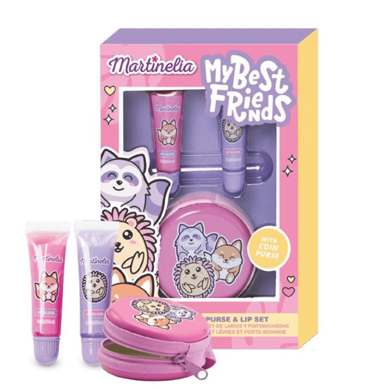 Martinelia My Best Friends Purse Lip Set Σετ Lipgloss 2 6ml Πορτοφολάκι 1