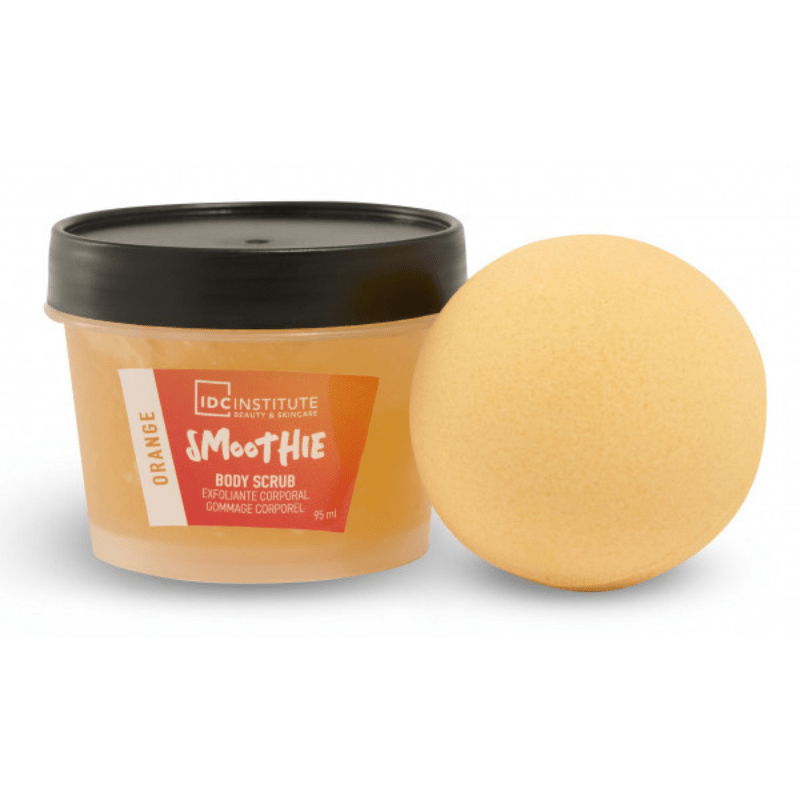 IDC Institute Smoothie Mini Set Orange Bath Fizzer 100g Body Scrub 100ml 1