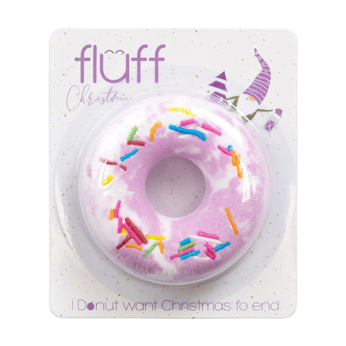 Fluff Bath Donut Purple Blueberry c