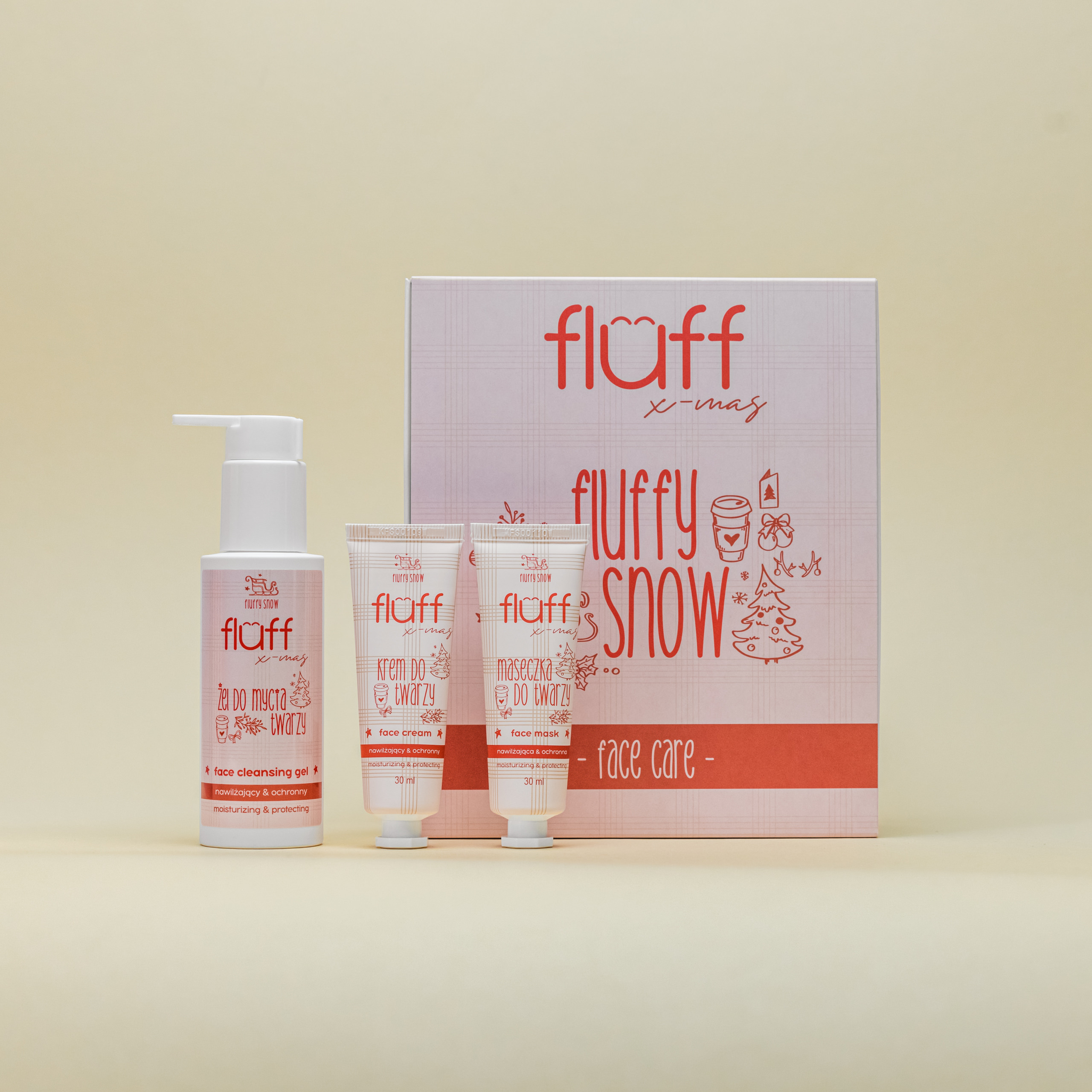 Fluff Face Care Set Snow Limited Edition b scaled 1