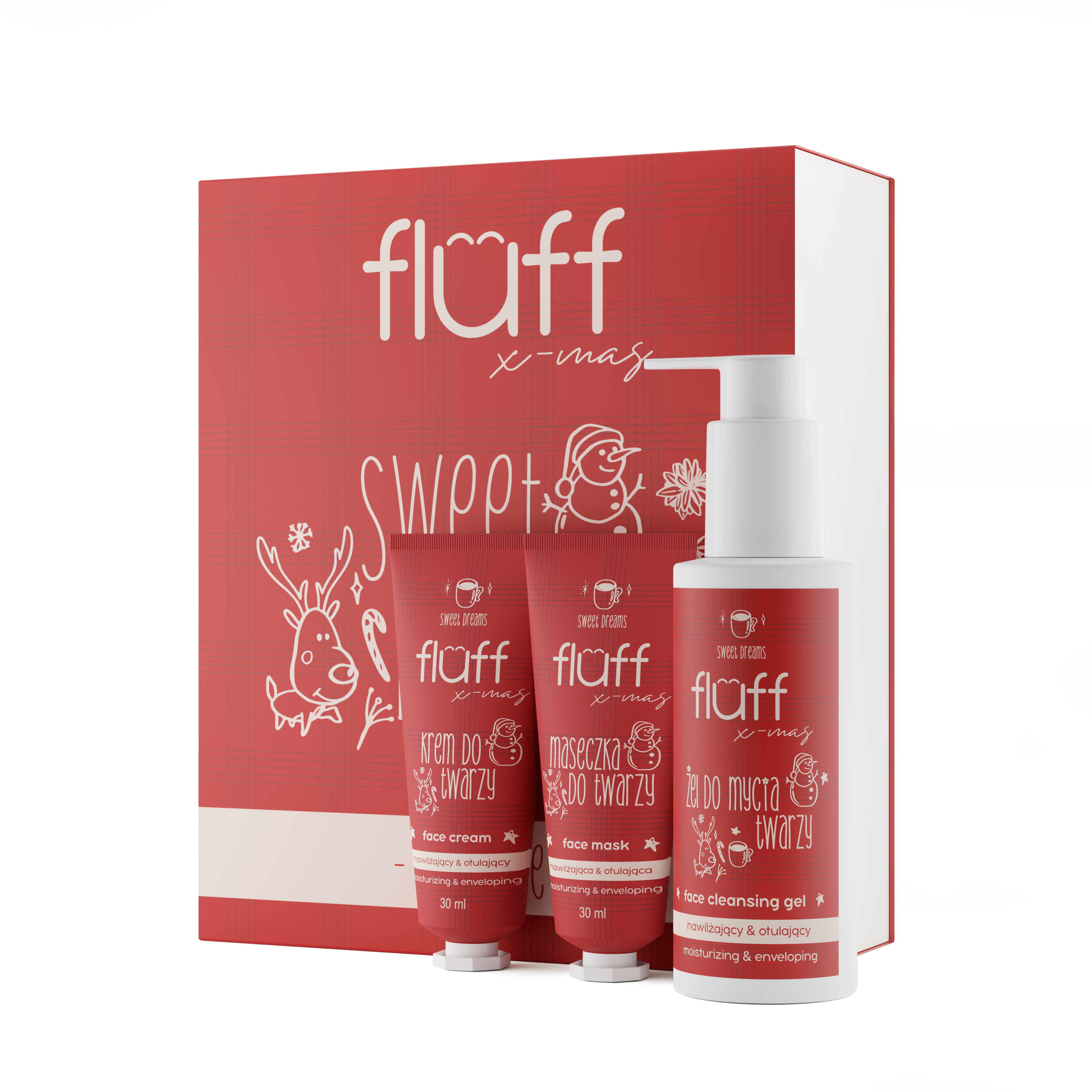 Fluff Sweet Dream Face Care Set Limited Edition a