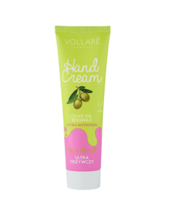 Vollare Nourishing and protective hand cream, 100 ml