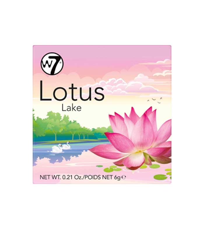 w7 colorete en polvo the boxed blusher lotus lake 3 74943