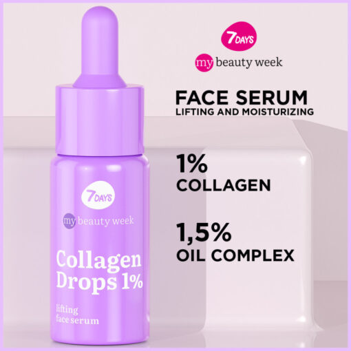 7days mb colllagen drops lifting face serum