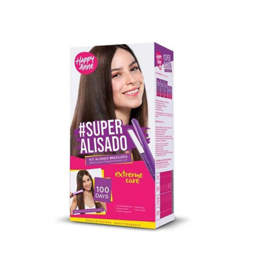 happy anne extreme care super alisado brazilian straightening kit