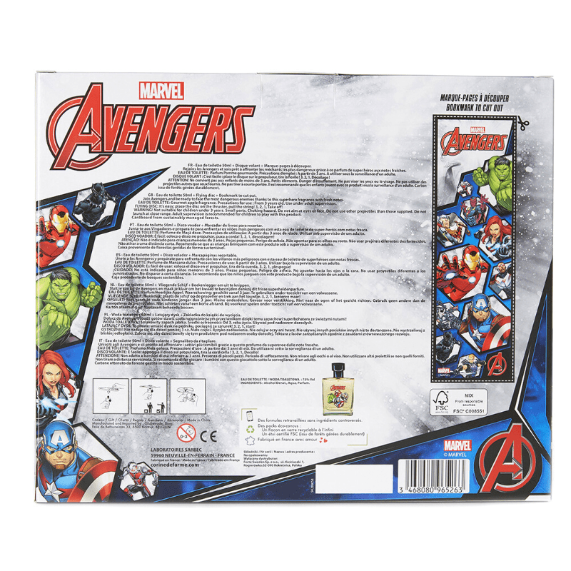 Corine-De-Farme-Avengers-Παιδικό-Σετ-Άρωμα-EDT-50ml-Παιχνίδι-Υπτάμενος-Δίσκος-Ηλικία-3-2 Corine De Farme Avengers Παιδικό Σετ Άρωμα EDT 50ml Παιχνίδι Υπτάμενος Δίσκος Ηλικία 3 2