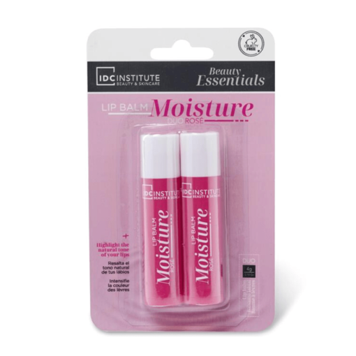 IDC Moisture Rose Lip Balm Duo 2 X 4gr 1