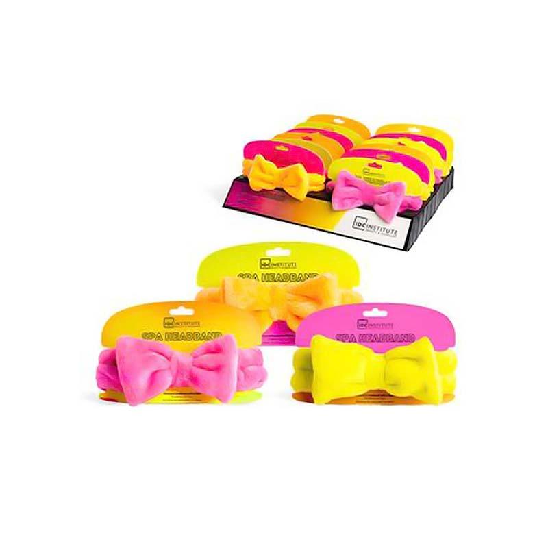 IDC-Neon-Spa-Headband-Κορδέλα-Μαλλιών-για-Μακιγιάζ-με-Φιόγκο-Φωσφορούχα-5 IDC Neon Spa Headband Κορδέλα Μαλλιών για Μακιγιάζ με Φιόγκο Φωσφορούχα 5