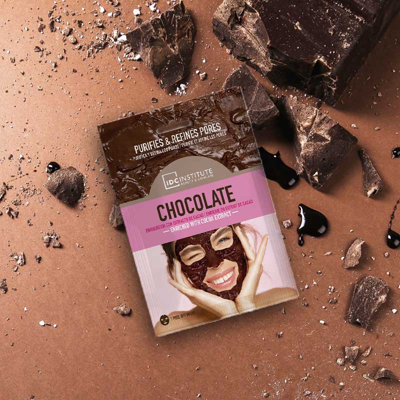 Idc Institute Chocolate Peel Off Mask Μάσκα για Καθαρισμό Κάλυψη Πόρων 15g 3