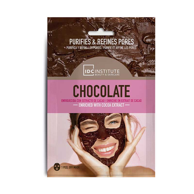 Idc Institute Chocolate Peel Off Mask Μάσκα για Καθαρισμό Κάλυψη Πόρων 15g