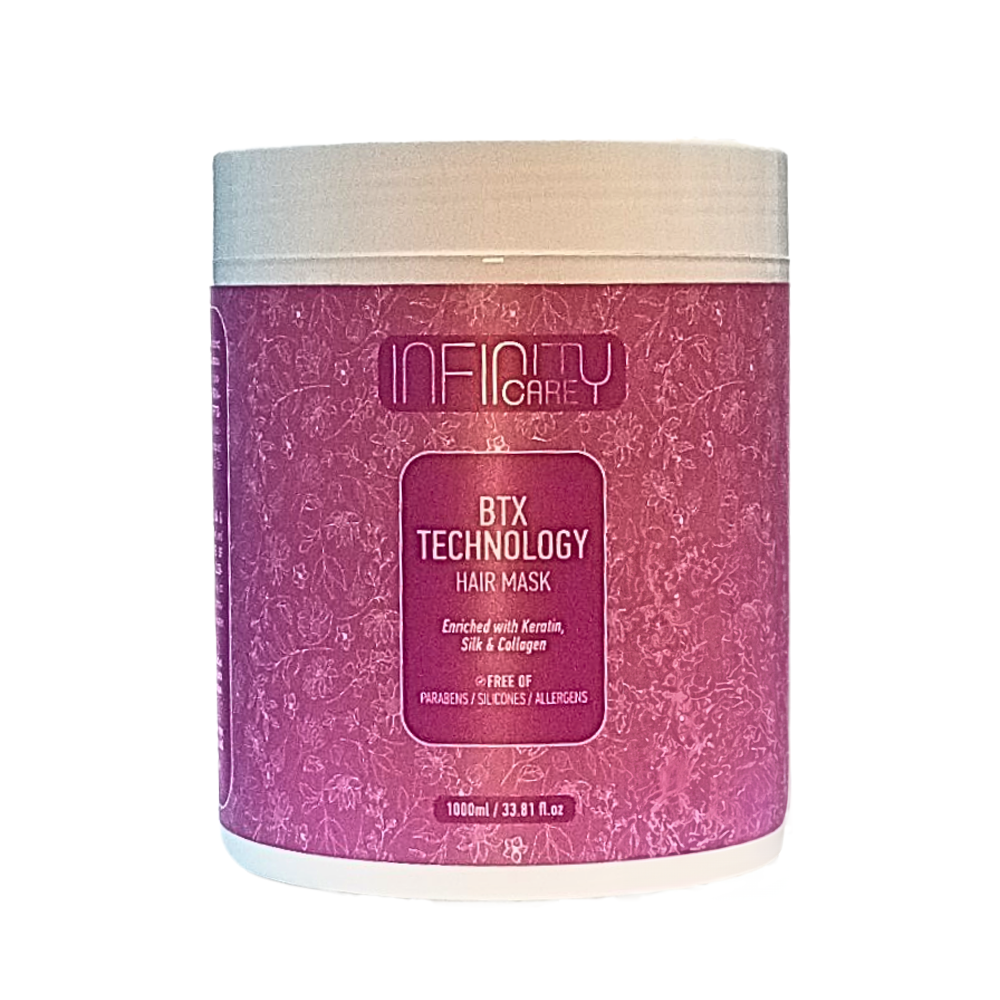 Infinity-care-BTX-Technology-hair-Mask-250ml-and-1000ml Infinity care BTX Technology hair Mask 250ml and 1000ml