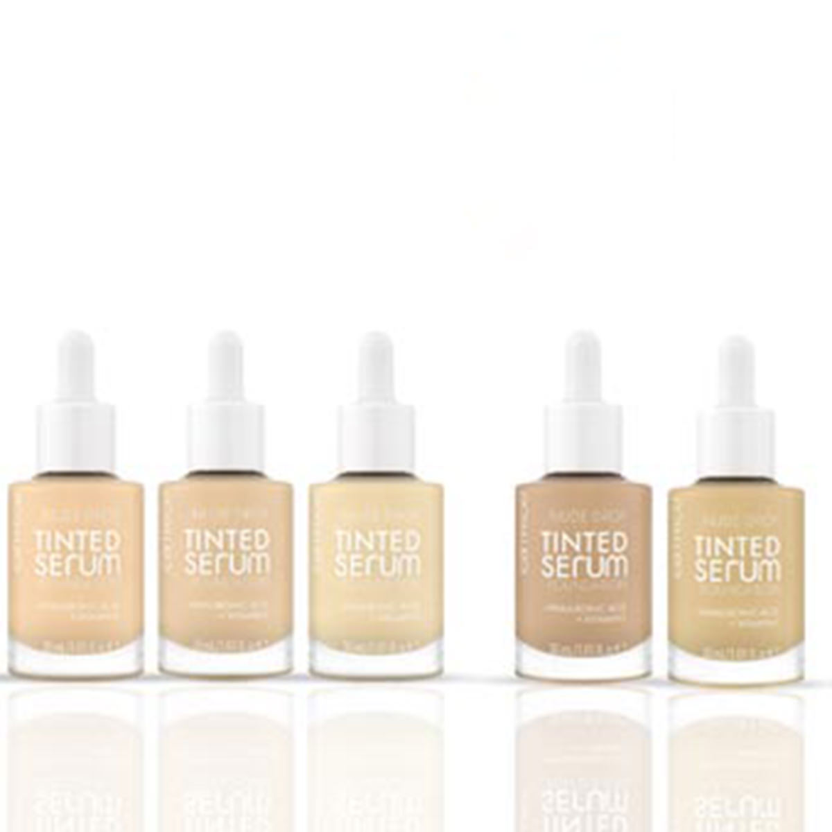 Catrice Nude Drop Tinted Serum Foundation Group Labelled