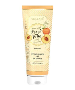 Vollare peach Vibe Face Wash Gently Cleansing Cleansing Facial Gel Grape Extract 150ml