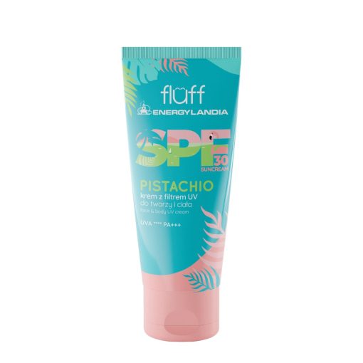 Fluff spf30 pistachio face and body sunscreen