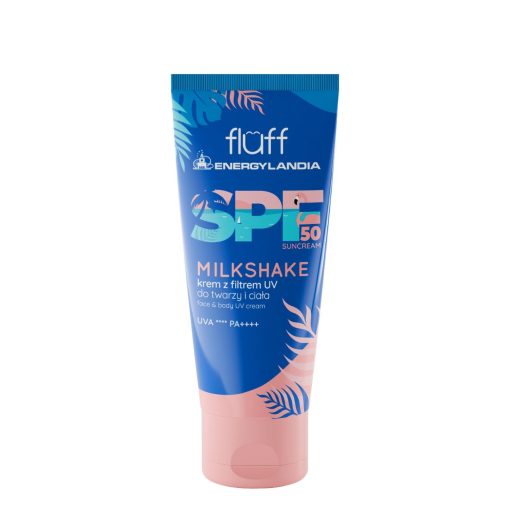 Fluff spf50 milkshake face and body sunscreen