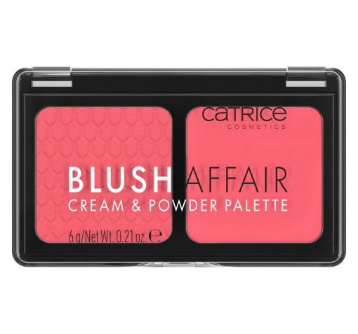 catrice blush affair cream poder palette 010 stunning strawberry 6g