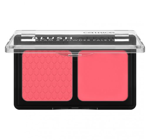 catrice blush affair cream powder palette 010 stunning strawberry 6g