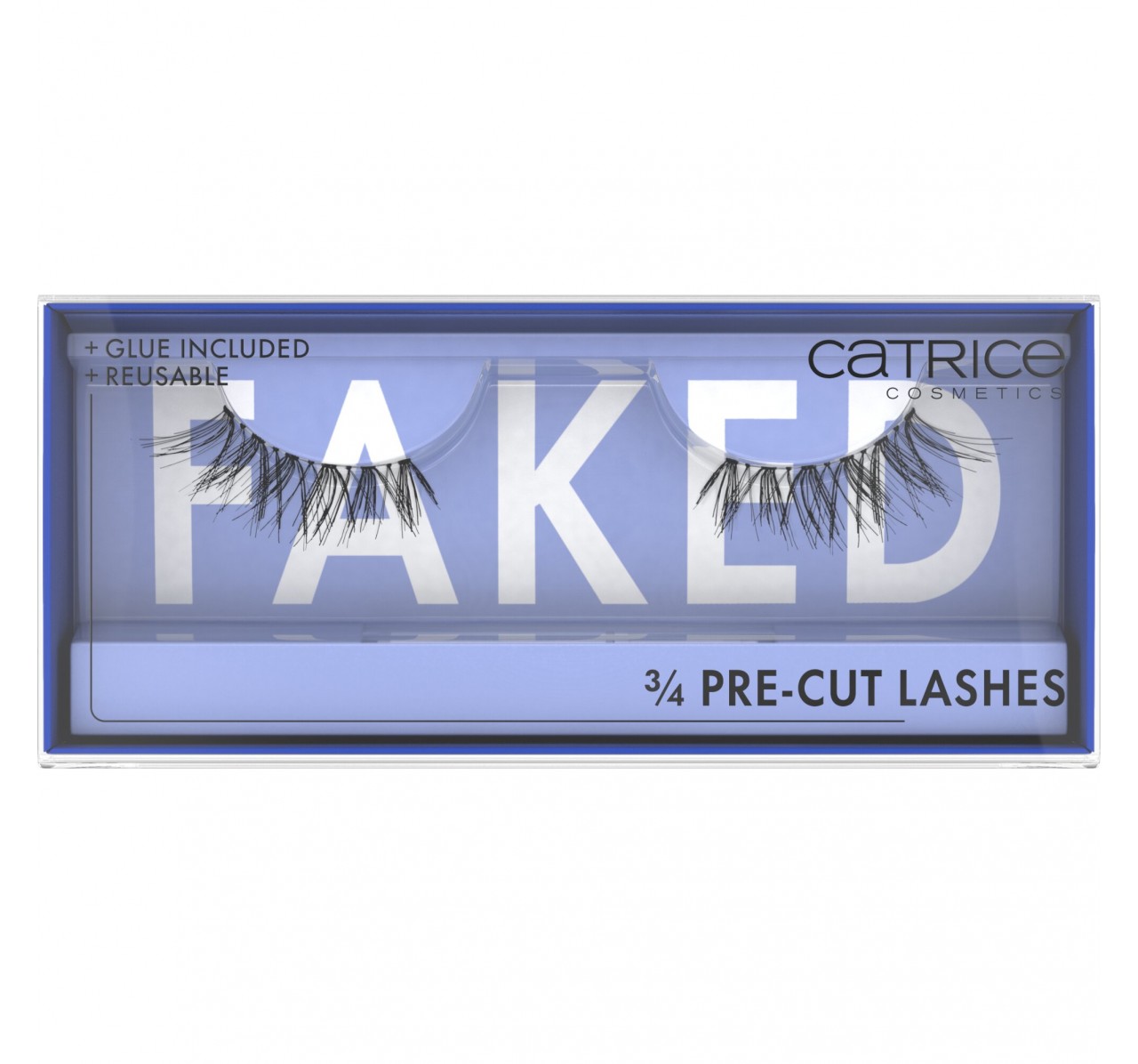 catrice faked 34 pre cu lashes 1pair